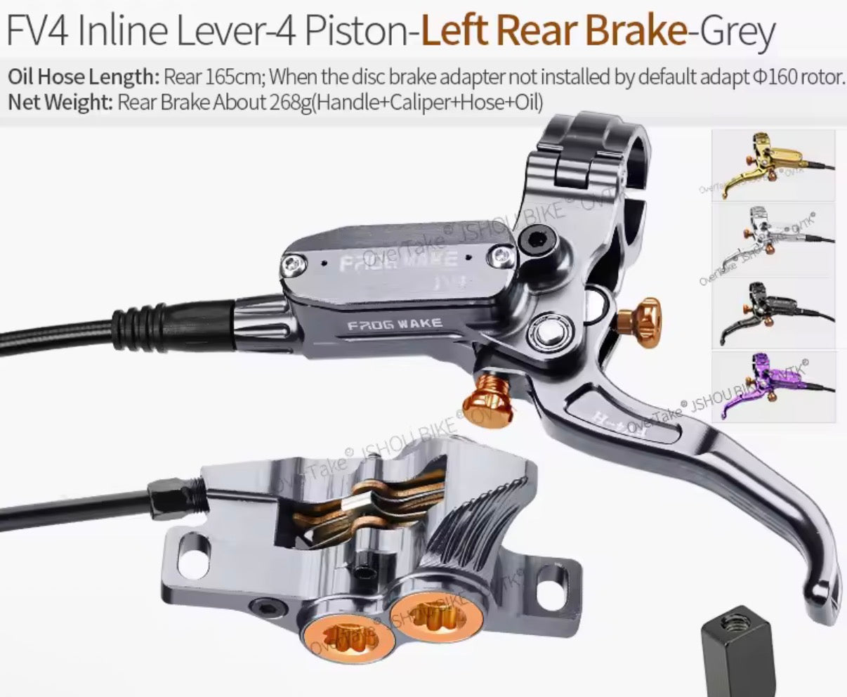 4 piston emoto/ebike breaks