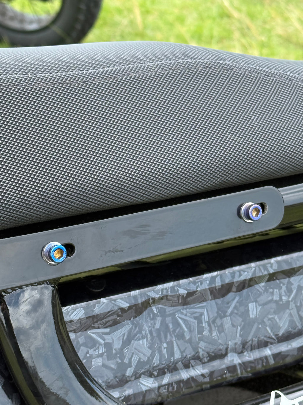 Fatboy rack titanium bolts