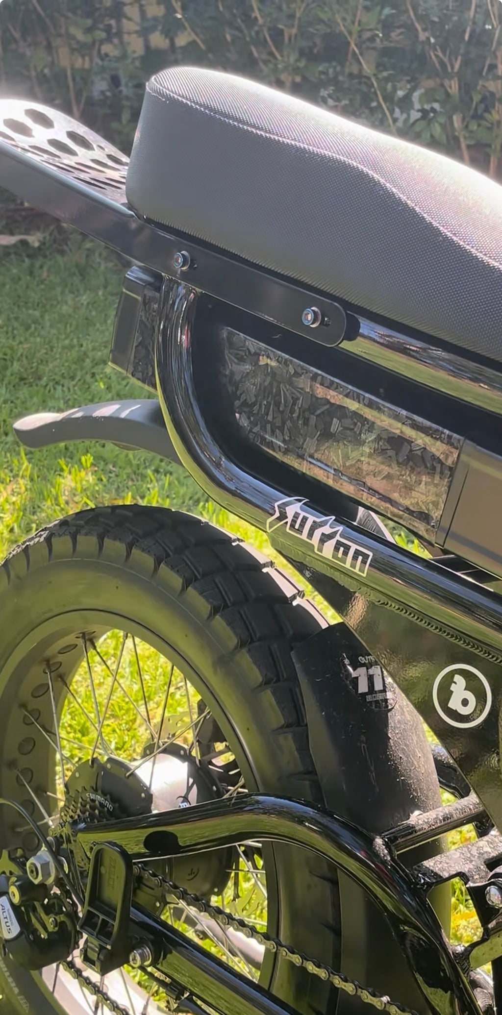 Fatboy rack titanium bolts