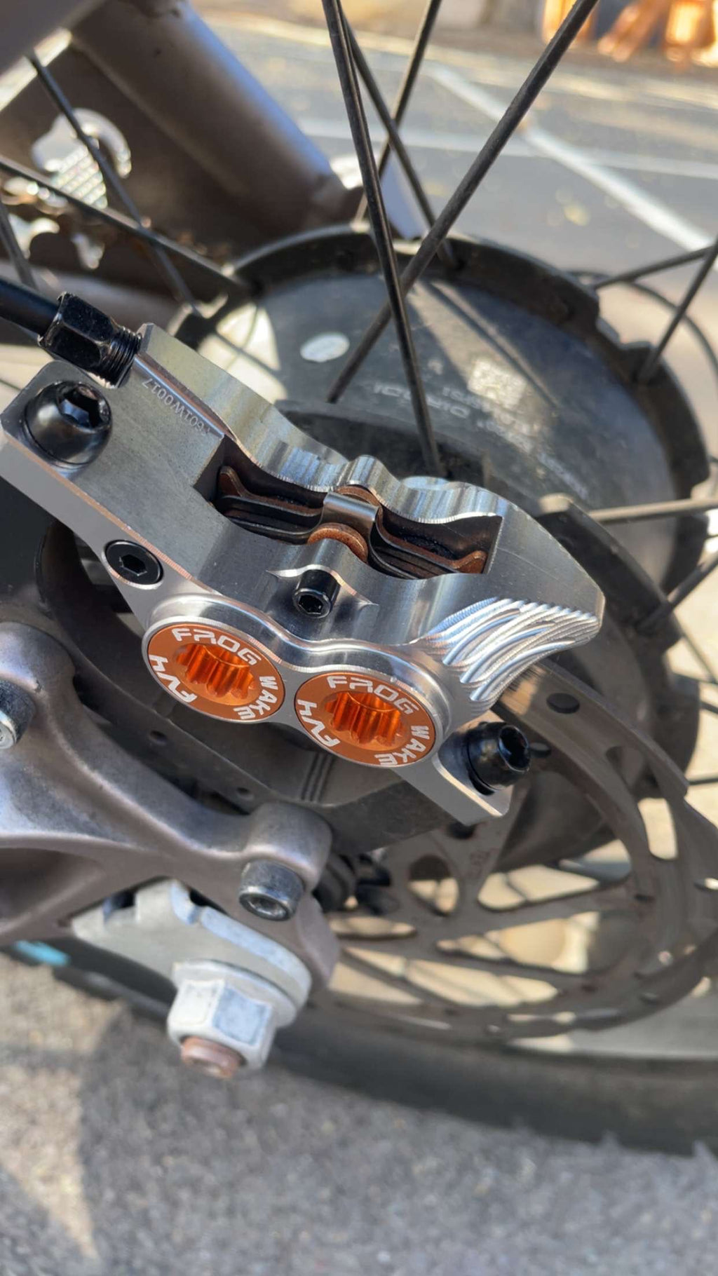 Emoto breaks  4 piston brakes set